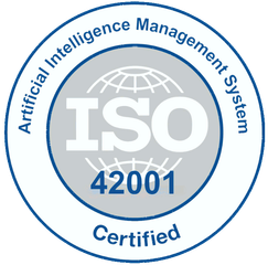 ISO/IEC 42001:2023 badge